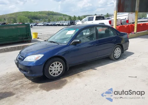 2004 Honda Civic Lx z USA, uszkodzony, nr VIN 2HGES16614H530479